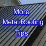Steel Roofing Tips